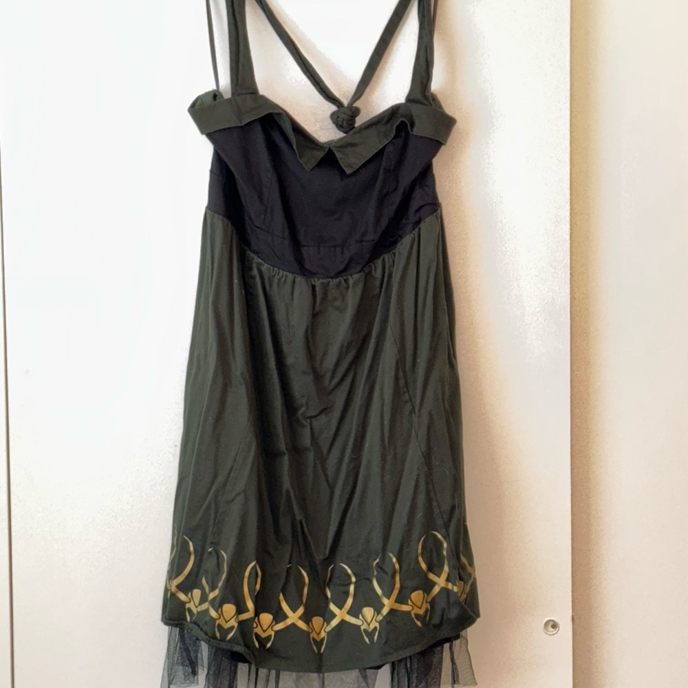 Her Universe Marvel Loki Limited Edition Halter Dress